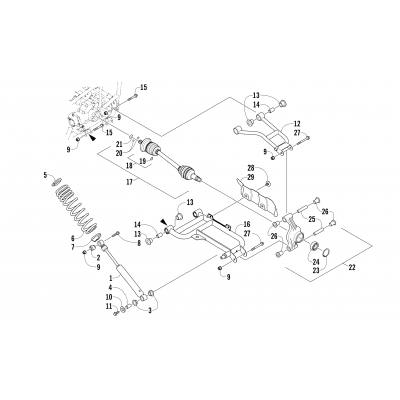 REAR SUSPENSION ASSEMBLY