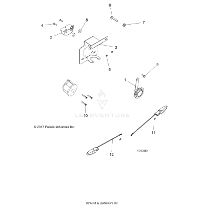 ELECTRICAL, TURN SIGNALS and HORN - A19S6E57R1 [101389]