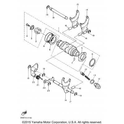 Shift Cam Fork