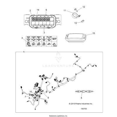 ELECTRICAL, HARNESS - A17SUH57N5 (100703)