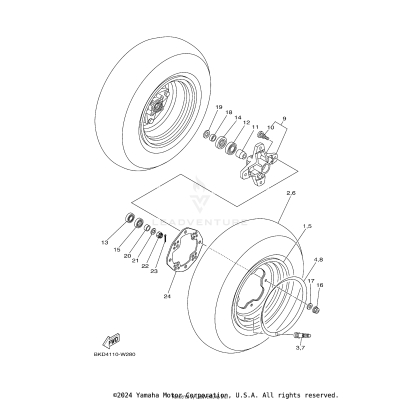 FRONT WHEEL