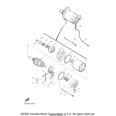 STARTING MOTOR
