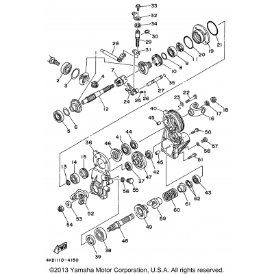 Middle Drive Gear