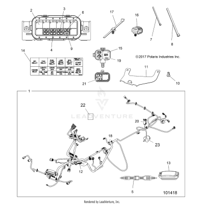 ELECTRICAL, HARNESS - A19SYS95CH (101418)