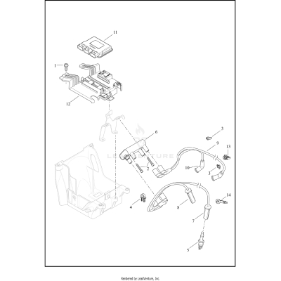 ELECTRONIC CONTROL MODULE (ECM) AND COIL