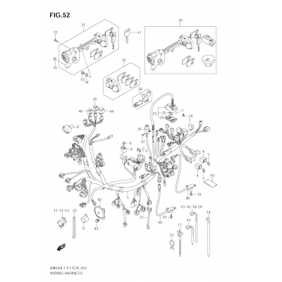 WIRING HARNESS (AN650 L1 E33)