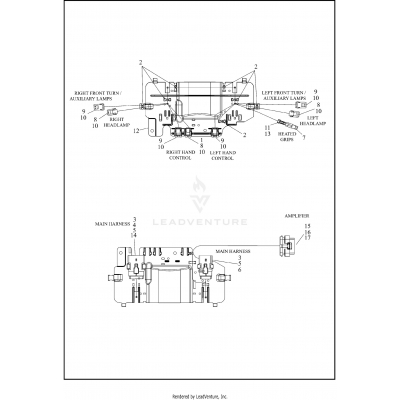 WIRING HARNESS, FAIRING - (HDI, ENGLAND)