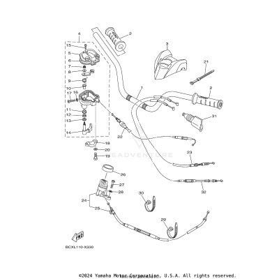 STEERING HANDLE & CABLE