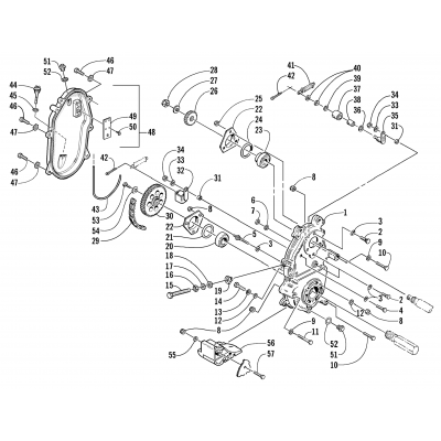 DRIVE/DROPCASE ASSEMBLY