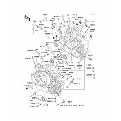 Crankcase (R1)