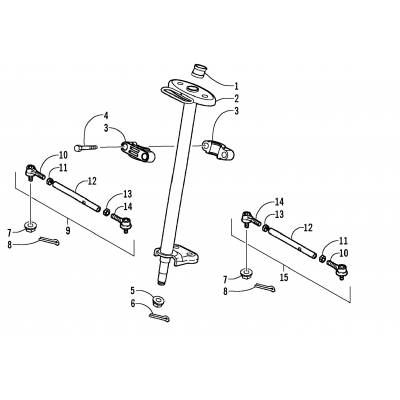 STEERING POST ASSEMBLY