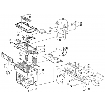 AIR SILENCER ASSEMBLY