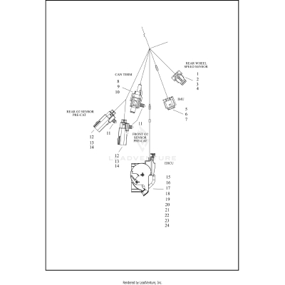 WIRING HARNESS, MAIN (8 OF 11)