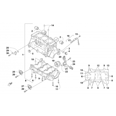 CRANKCASE ASSEMBLY