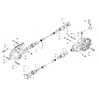 DRIVE TRAIN ASSEMBLY