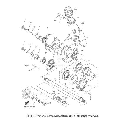 CRANKSHAFT PISTON