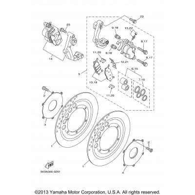 Front Brake Caliper