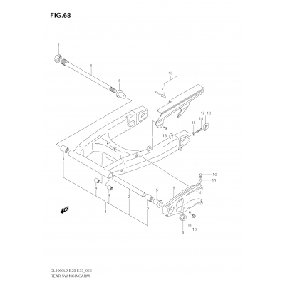 REAR SWINGINGARM