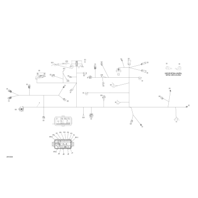 10- Electrical Harness Main 710006898 - North America