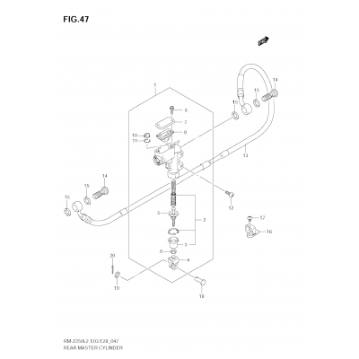 REAR MASTER CYLINDER