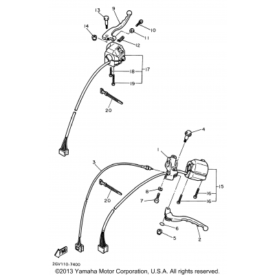 Handle Switch Lever