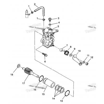 Oil Pump Assembly 4X4 250