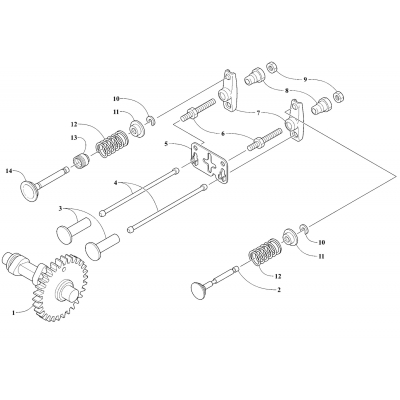 Engine - Camshaft and Valve