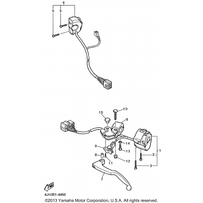 Handle Switch Lever