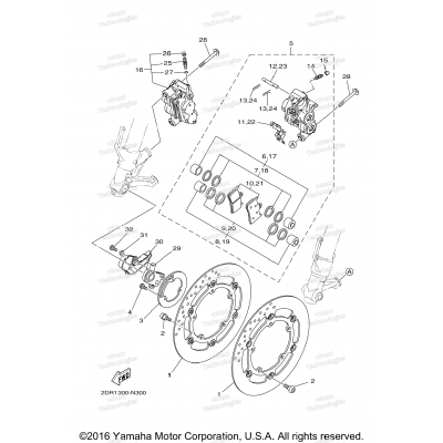 Front Brake Caliper