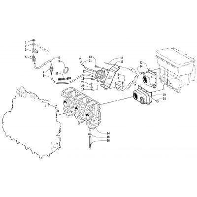 CARBURETOR AND FUEL PUMP ASSEMBLY