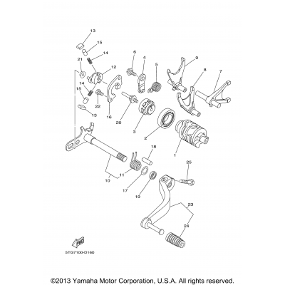 Shift Cam Fork