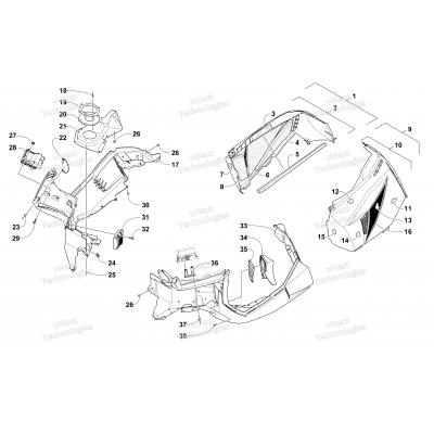 SKID PLATE AND SIDE PANEL ASSEMBLY