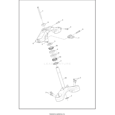 FORK BRACKETS, FRONT