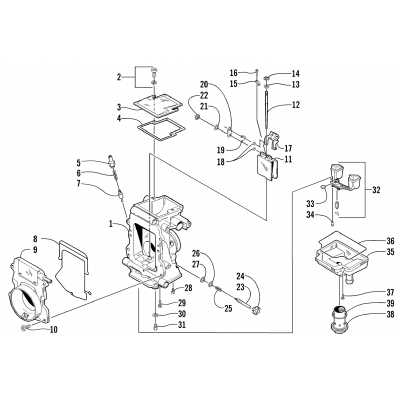 CARBURETOR TM38 - INTERNAL PARTS