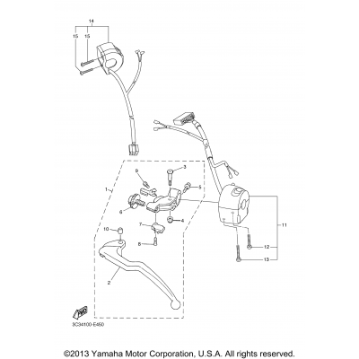 Handle Switch Lever