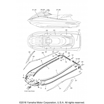 Gunwale & Mat