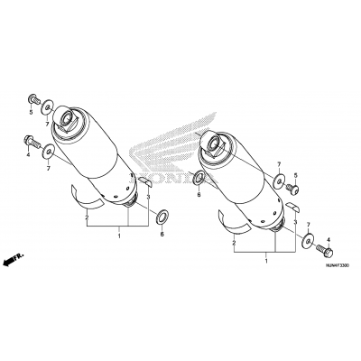 REAR SHOCK ABSORBER