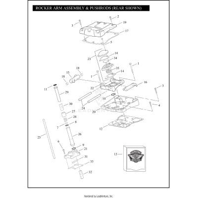 ROCKER ARM ASSEMBLY & PUSHRODS -TWIN CAM 88B?