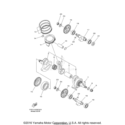 CRANKSHAFT PISTON
