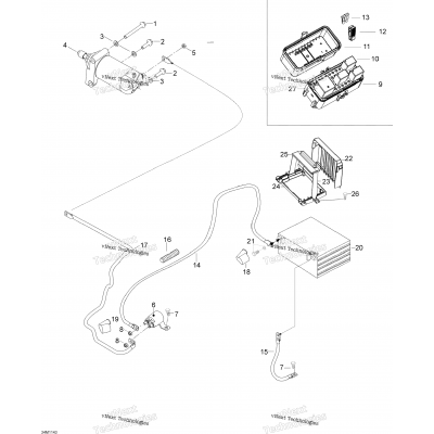 Battery And Starter