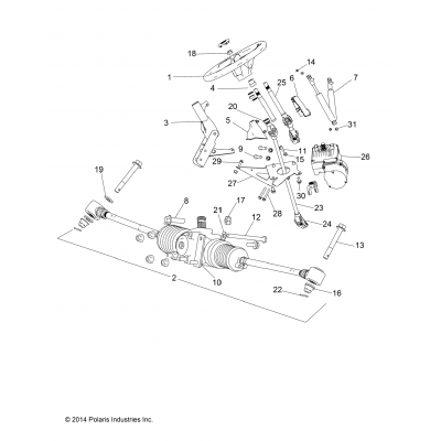 Steering, Steering Asm. R16rne57ah