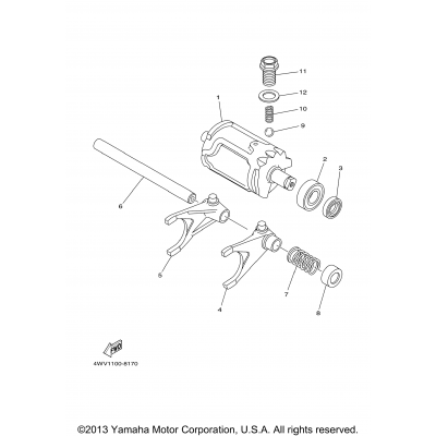 Shift Cam Fork