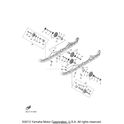ALTERNATE TRACK SUSPENSION