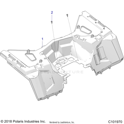 BODY, REAR CAB - A24SXD95A9 (C101970)
