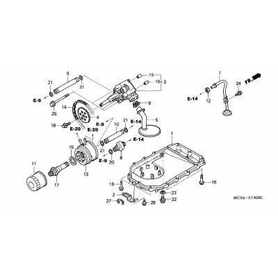 OIL PUMP / OIL PAN