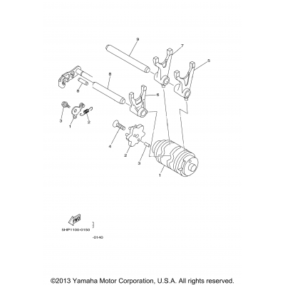 Shift Cam Fork