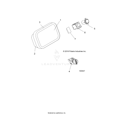 ELECTRICAL, DASH INSTRUMENTS AND SWITCHES - A17DAH57A5 (100547)