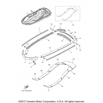 Gunwale Mat