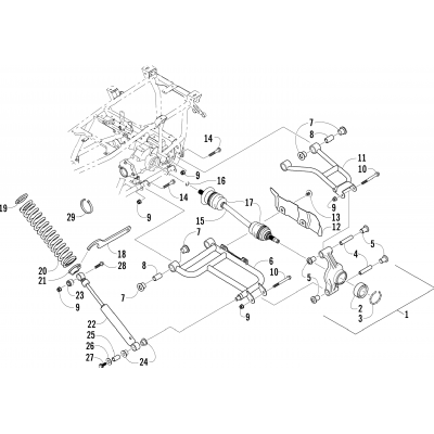 REAR SUSPENSION ASSEMBLY