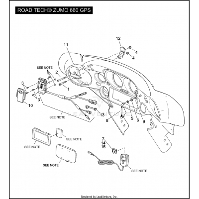 ROAD TECH® ZUMO 660 GPS